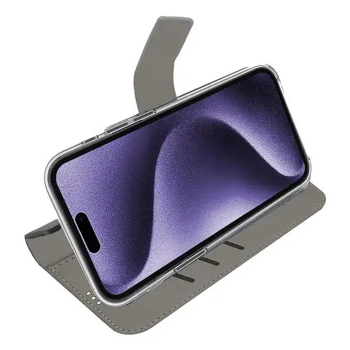Celly WALLY1081 funda para teléfono móvil 17,5 cm (6.9") Funda cartera Negro