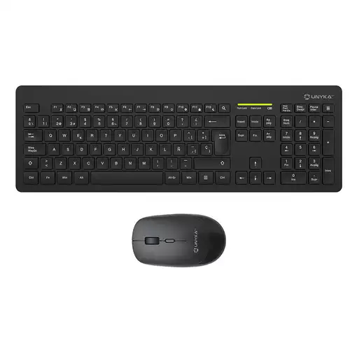 UNYKAch Kit Teclado + Ratón Combo MK212 Pro Slim Wireless