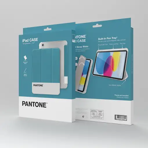 Pantone PT-IPC10TH00G1 funda para tablet 27,7 cm (10.9'') Folio Azul