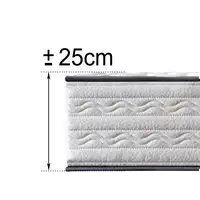 Colchón Viscoelástico, firmeza Ergonómica con Núcleo de Espuma Smart Confort.