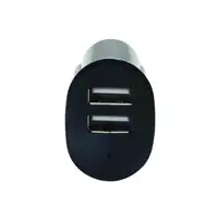 Conceptronic Cargador de coche USB de 2 puertos de 4,2 A