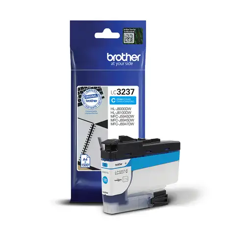 Brother LC3237C cartucho de tinta 1 pieza(s) Original Cian