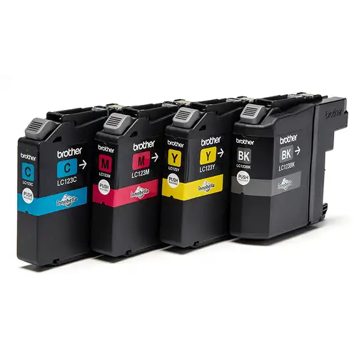 Brother LC123VALBPDR cartucho de tinta 1 pieza(s) Original Negro, Cian, Magenta, A