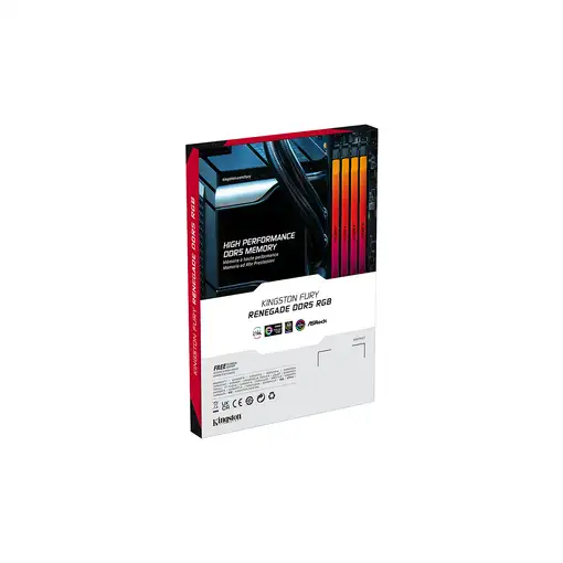 Kingston Technology FURY 32GB 6400MT/s DDR5 CL32 DIMM (Kit de 2) Renegade RGB