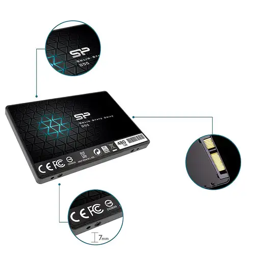 Silicon Power Slim S55 480 GB 2.5" Serial ATA III TLC