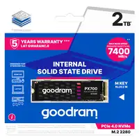 Goodram PX700 SSD SSDPR-PX700-02T-80 unidad de estado sólido 2,05 TB M.2 PCI Expre