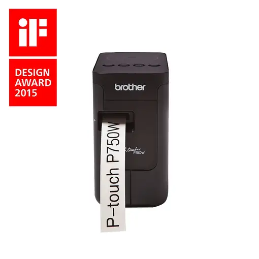 Brother PT-P750W impresora de etiquetas 180 x 180 DPI 30 mm/s Inalámbrico y alámbr