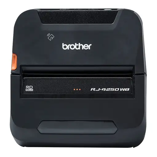 Brother RJ-4250WB impresora de etiquetas 203 x 203 DPI 127 mm/s Inalámbrico y alám