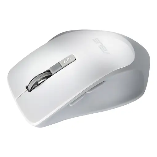 ASUS Ratón óptico con conectividad inalámbrica WT425, Blanco perla