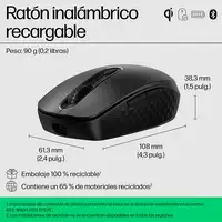 HP 695 Qi-Charging Wireless Mouse