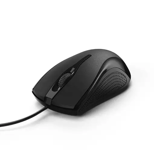 Hama | Ratón con cable MC 200, para diestros y zurdos, conexión USB-A, con 1000DPI