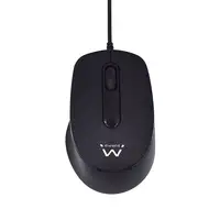 Ewent EW3159 ratón Oficina Ambidextro USB tipo A Óptico 1000 DPI