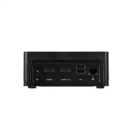 ECS LIVA Z2 Intel® Pentium® Silver N5030 4 GB DDR4-SDRAM 64 GB Flash Mini PC Negro