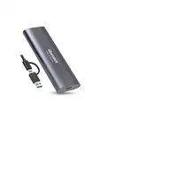 Hamlet HXDM2-10GY caja para disco duro externo Caja externa para unidad de estado