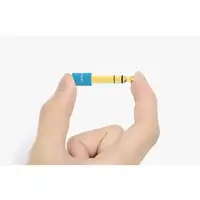 Vention Adaptador Jack VAB-S01-L/ Jack 6.5 Macho - Jack 3.5 Hembra/ Azul