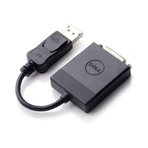 DELL 470-ABEO adaptador de cable de vídeo DisplayPort DVI Negro