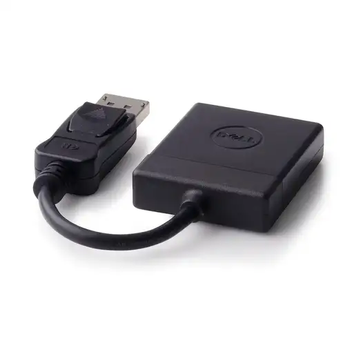 DELL 470-ABEO adaptador de cable de vídeo DisplayPort DVI Negro