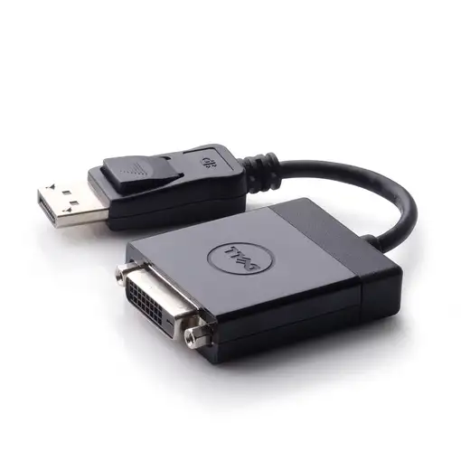 DELL 470-ABEO adaptador de cable de vídeo DisplayPort DVI Negro
