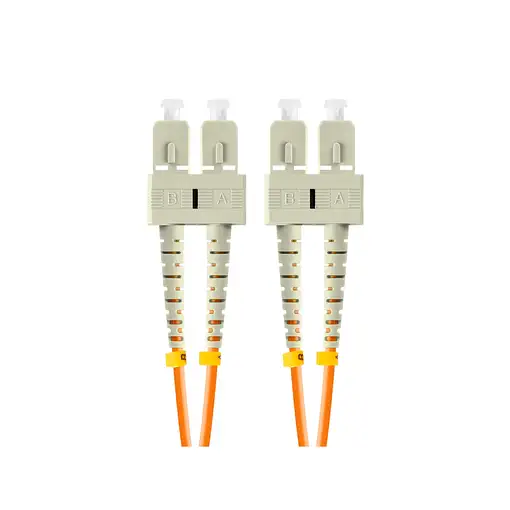 Lanberg FO-SUSU-MD21-0020-OG Cable de fibra óptica e InfiniBand 2 m SC Naranja