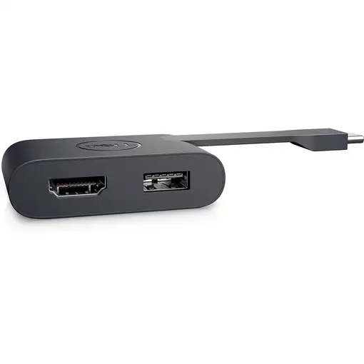 DELL DA20 USB Tipo C HDMI + USB Negro
