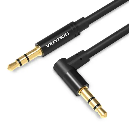 Vention Cable Estéreo BAKBF-T/ Jack 3.5 Macho - Jack 3.5 Macho/ 1m/ Negro