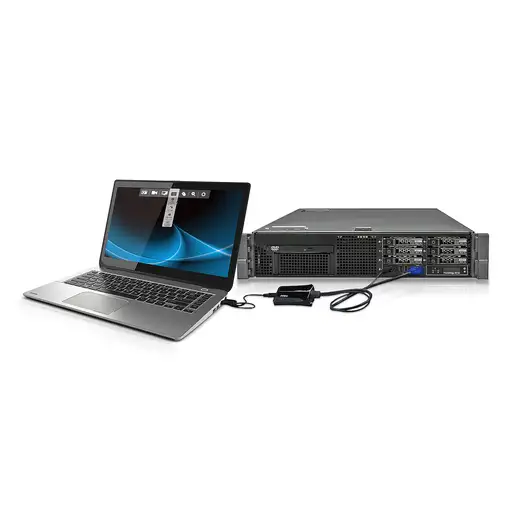 ATEN Adaptador de consola KVM USB para ordenador portátil