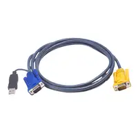 ATEN Cable KVM USB con SPHD 3 en 1 y conversor PS/2 a USB integrado de 1,8 m