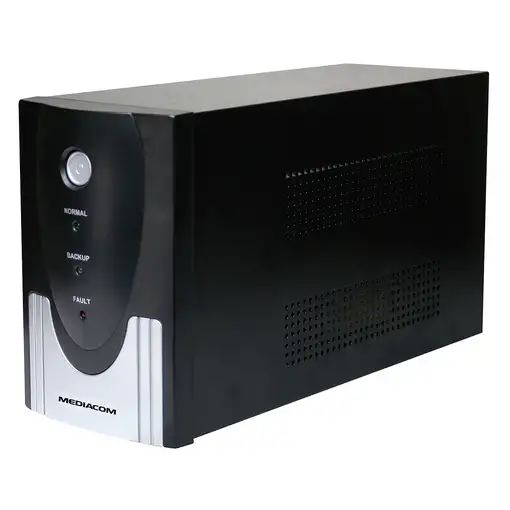 Mediacom M-UPS1300M sistema de alimentación ininterrumpida (UPS) 1,3 kVA 720 W 4 s