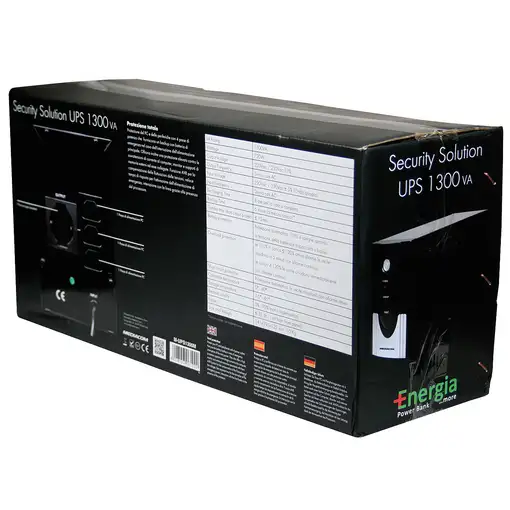 Mediacom M-UPS1300M sistema de alimentación ininterrumpida (UPS) 1,3 kVA 720 W 4 s