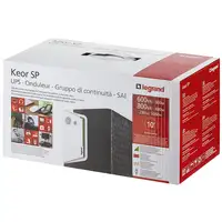 Legrand Keor ASI SP 600 GR sistema de alimentación ininterrumpida (UPS) Línea inte