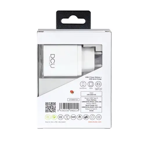 DCU Advance Tecnologic 37300710 cargador de dispositivo móvil Monitor de vídeo par