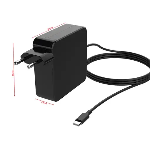 Leotec Cargador Notebook 90W Type-C