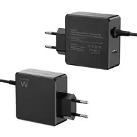 Ewent EW3978 cargador de dispositivo móvil Portátil Negro Corriente alterna Carga