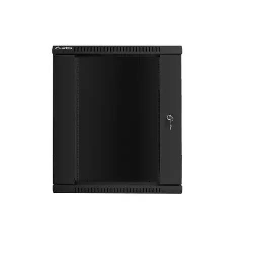 Lanberg WF01-6615-10B armario rack 15U Bastidor de pared Negro