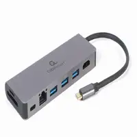 Gembird A-CM-COMBO5-05 hub de interfaz USB 3.2 Gen 1 (3.1 Gen 1) Type-C 5000 Mbit/