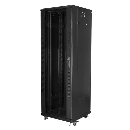 Lanberg FF01-6637-12B armario rack 37U Rack o bastidor independiente Negro