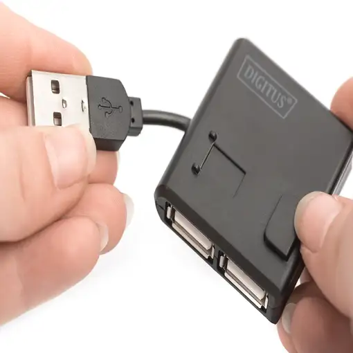 Digitus Hub de 4 puertos USB 2.0 de Alta Velocidad ®