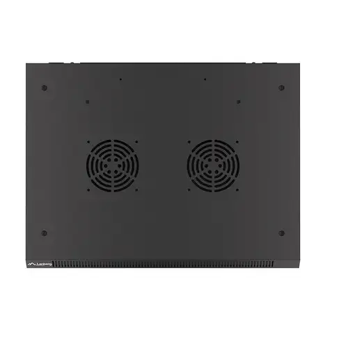 Lanberg WF01-6427-10B armario rack 27U Bastidor de pared Negro