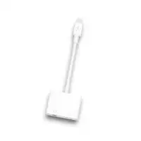 Adaptador Xiaomi Dual Lighthing Audio Charging