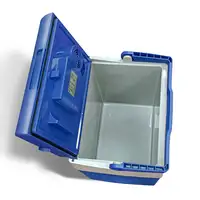 Nevera portátil eléctrica de viaje, 28 L, 12V-220V, CF1153BLU BRIEBE