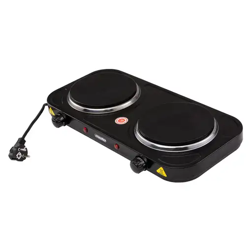 Hornillo Eléctrico Doble, Zonas Cocinado 15,5 cm, MS 6509, Mesko