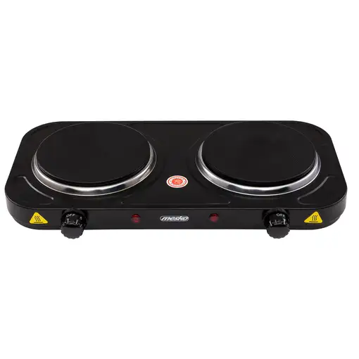 Hornillo Eléctrico Doble, Zonas Cocinado 15,5 cm, MS 6509, Mesko