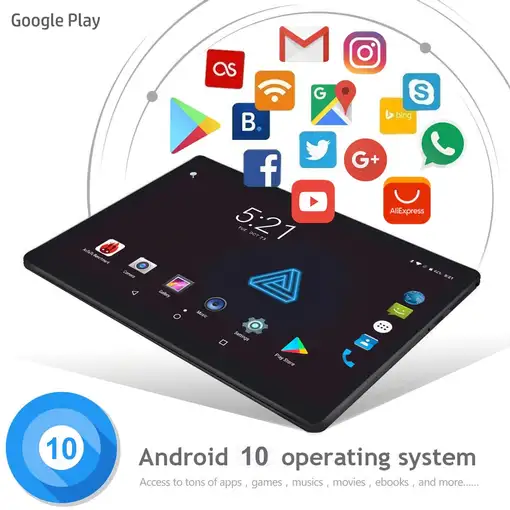 Tablet CIS Edison V 10' 6/64GB 3G Octa core Negra con funda y teclado