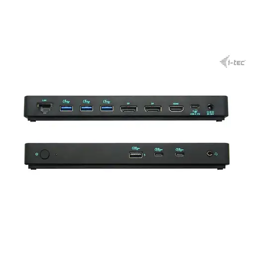 i-tec C31TRIPLEDOCKPDPRO2IT base para portátil y replicador de puertos Alámbrico U