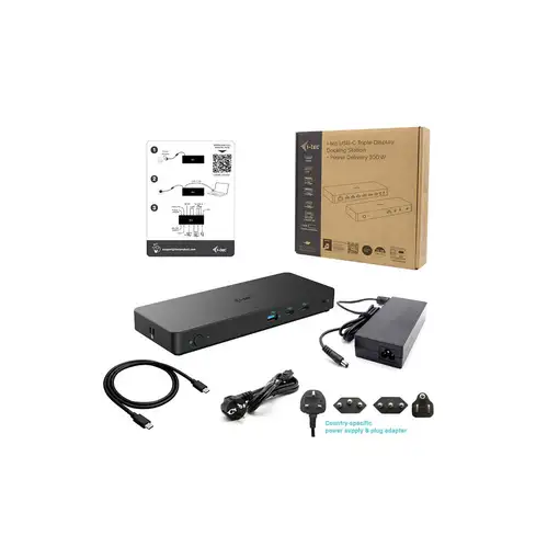 i-tec C31TRIPLEDOCKPDPRO2IT base para portátil y replicador de puertos Alámbrico U