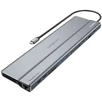 Mediacom MD-C320 base para portátil y replicador de puertos Alámbrico USB 3.2 Gen