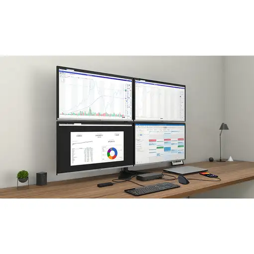 i-tec C31QUATTRODOCKPDIT base para portátil y replicador de puertos Alámbrico USB