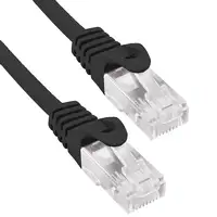 Phasak Cable de Red Cat.6 UTP Solido CCA Cat.6 UTP Negro 15M