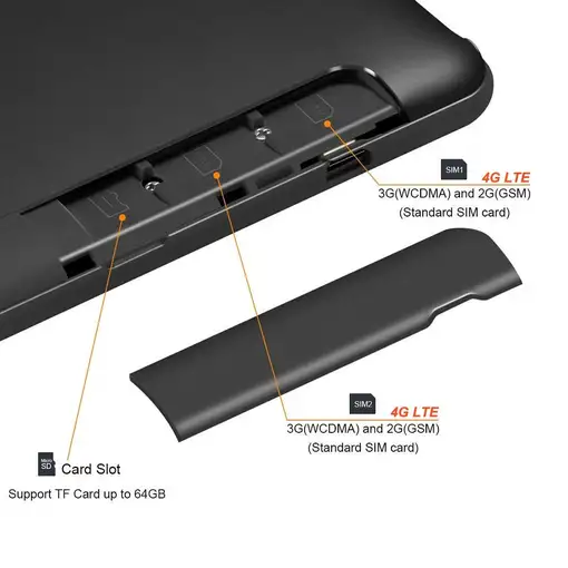 Tablet CIS Edison V 10' 6/64GB 3G Octa core Negra