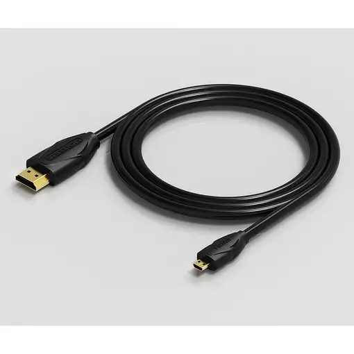Vention Cable HDMI VAA-D03-B200/ HDMI Macho - Mini HDMI Macho/ 2m/ Negro Vention Cable HDMI VAA-D03-B200/ HDMI Macho - Mini HDMI Macho/ 2m/ Negro
